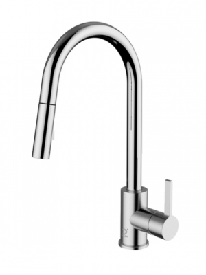 Eleanor Platinum Nickel Kitchen Faucet